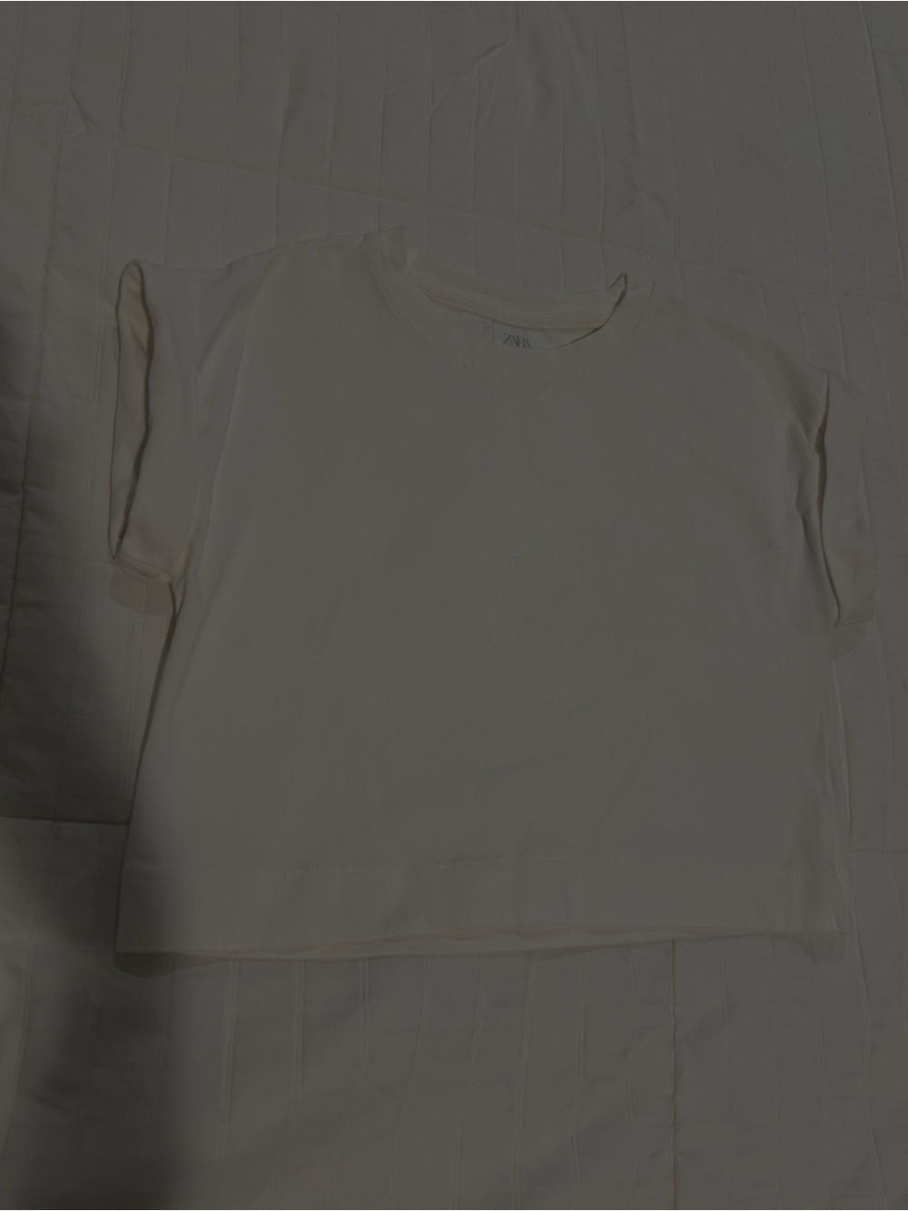 2 Girls muscle tee white and blue